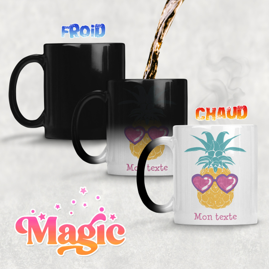 Personalized Magic Mug - Pineapple