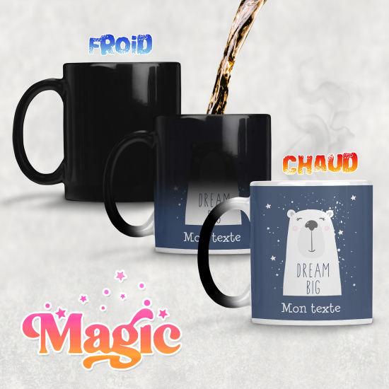 Personalized Magic Mug - Polar Bear