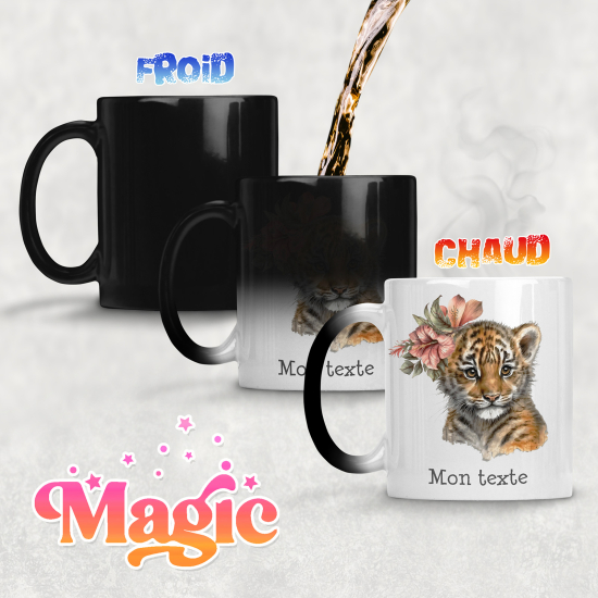 Personalized Magic Mug - Tigreau