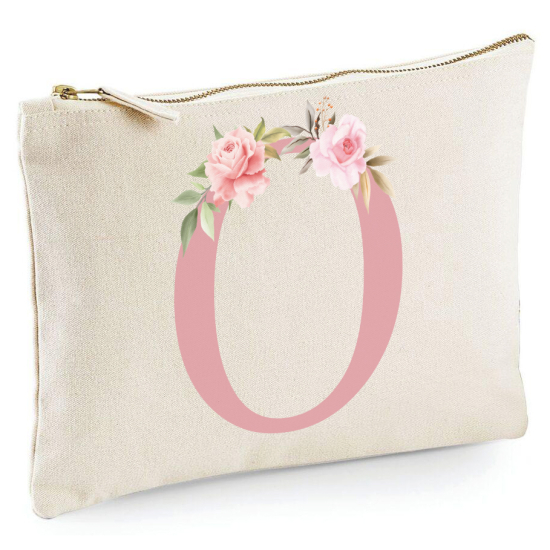 Personalized Monogram Pencil / Pouch - Letter O