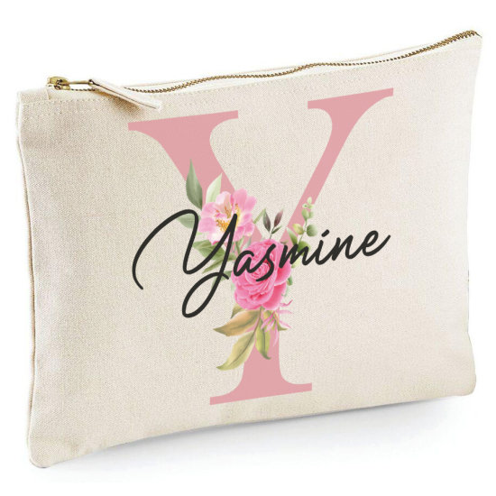 Personalized Monogram Pencil / Pouch - Letter Y