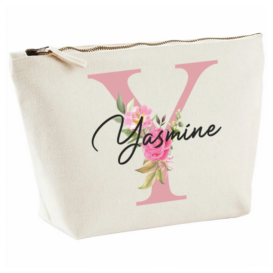 Personalized Monogram Pencil / Pouch - Letter Y