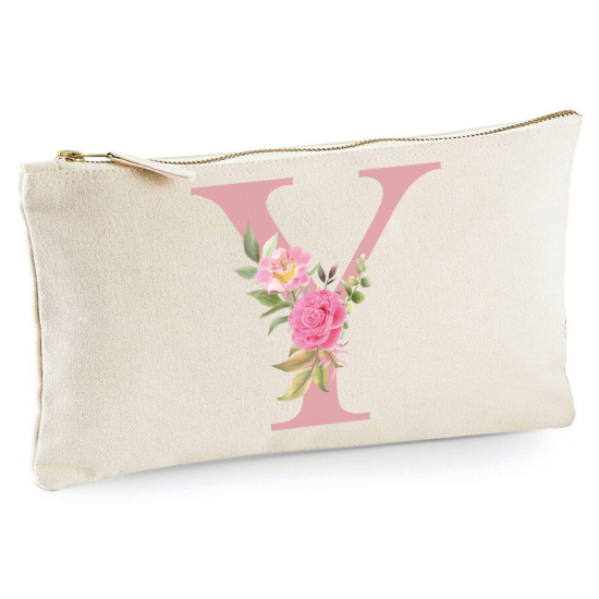 Personalized Monogram Pencil / Pouch - Letter Y