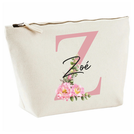 Personalized Monogram Pencil / Pouch - Letter Z