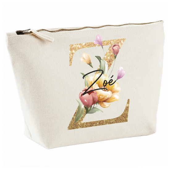 Personalized Monogram Pencil / Pouch - Letter Z