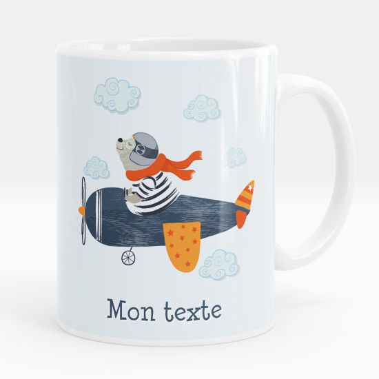 Personalized Mug - Airplane