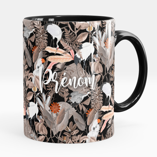 Personalized Mug - Animal flowers