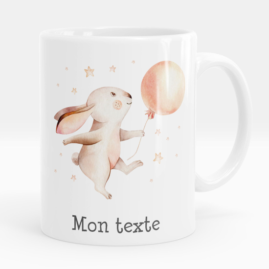 Personalized Mug - Balloon Rabbit