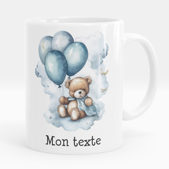 Personalized Mug - Bear Balloons