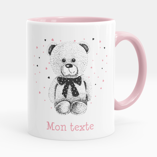 Personalized Mug - Bear hearts