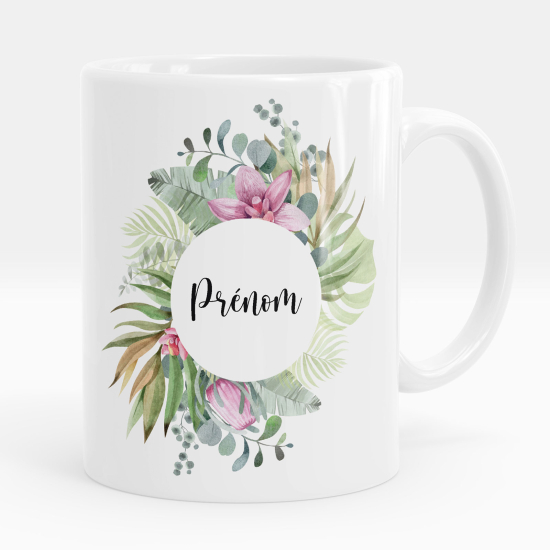 Personalized Mug - Flowers