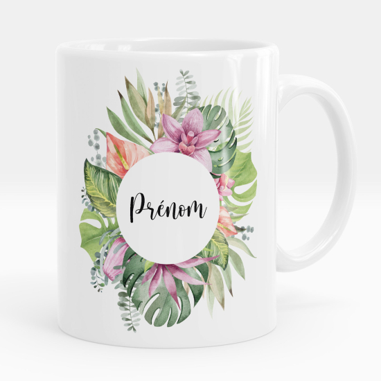 Personalized Mug - Flowers