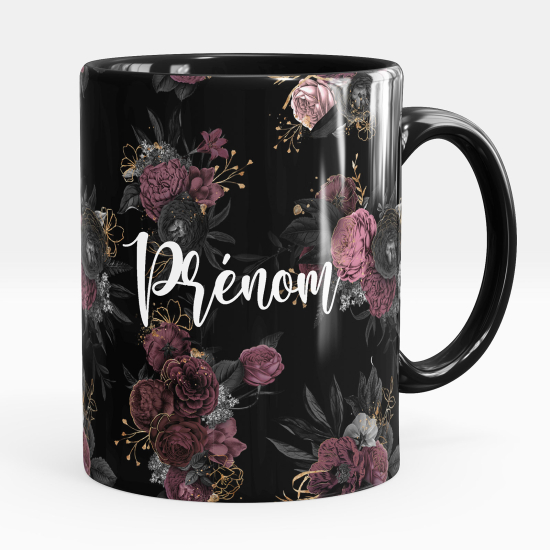 Personalized Mug - Flowers