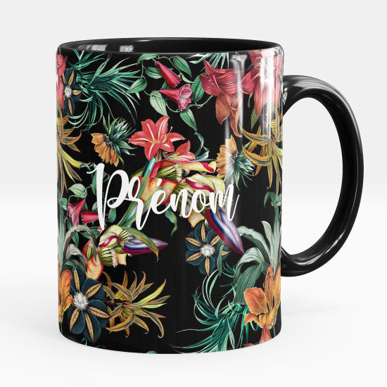 Personalized Mug - Flowers