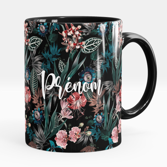 Personalized Mug - Flowers