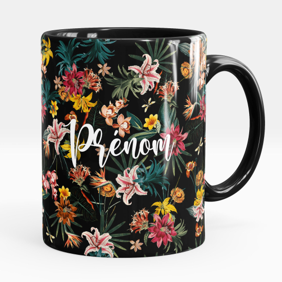 Personalized Mug - Flowers