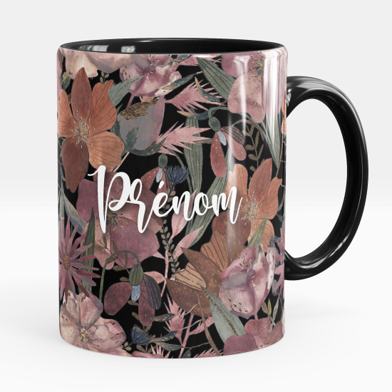 Personalized Mug - Flowers