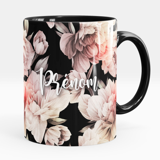 Personalized Mug - Flowers