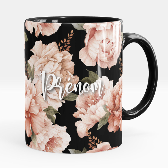 Personalized Mug - Flowers