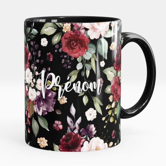 Personalized Mug - Flowers