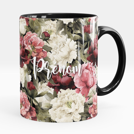 Personalized Mug - Flowers