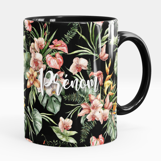 Personalized Mug - Flowers