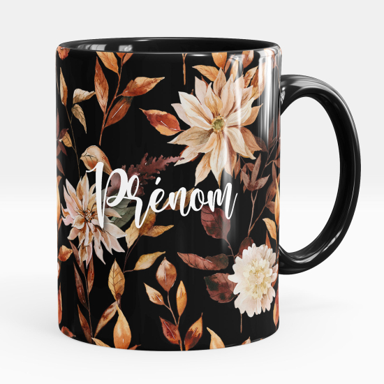 Personalized Mug - Flowers