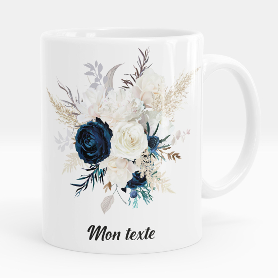 Personalized Mug - Flowers