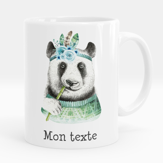 Personalized Mug - Indian panda