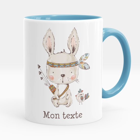 Personalized Mug - Indian rabbit