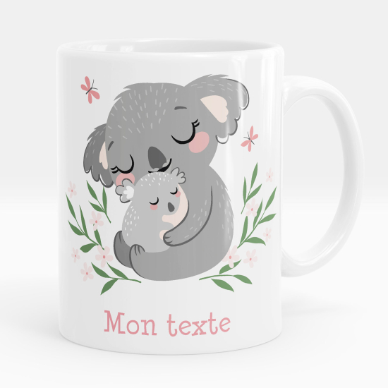 Personalized Mug - Koalas