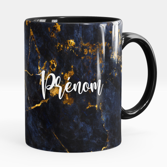 Personalized Mug - Marbled effect