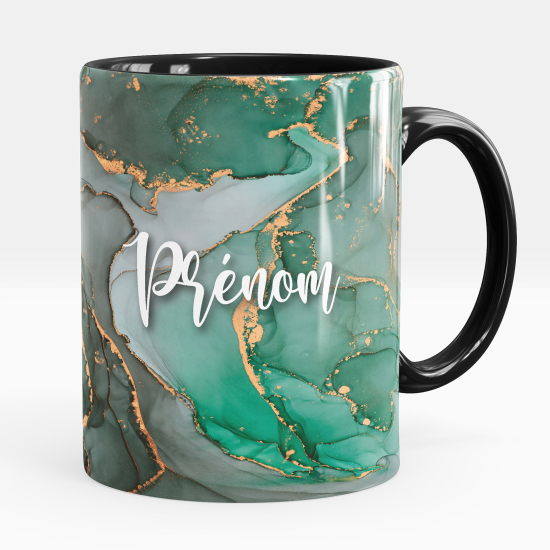 Personalized Mug - Marbled effect