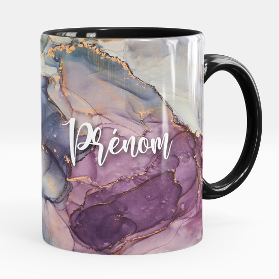 Personalized Mug - Marbled effect