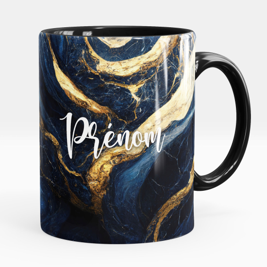 Personalized Mug - Marbled effect