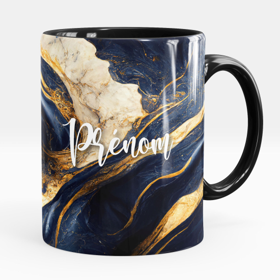 Personalized Mug - Marbled effect