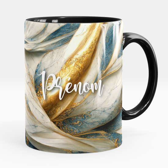 Personalized Mug - Marbled effect