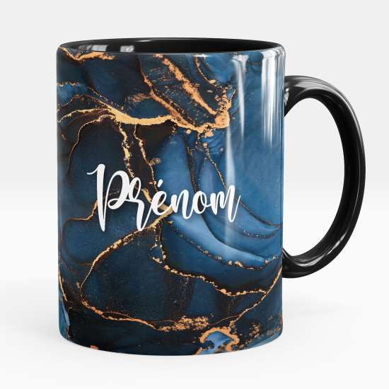 Personalized Mug - Marbled effect