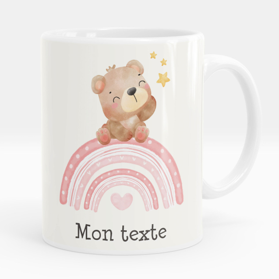 Personalized Mug - Rainbow Bear