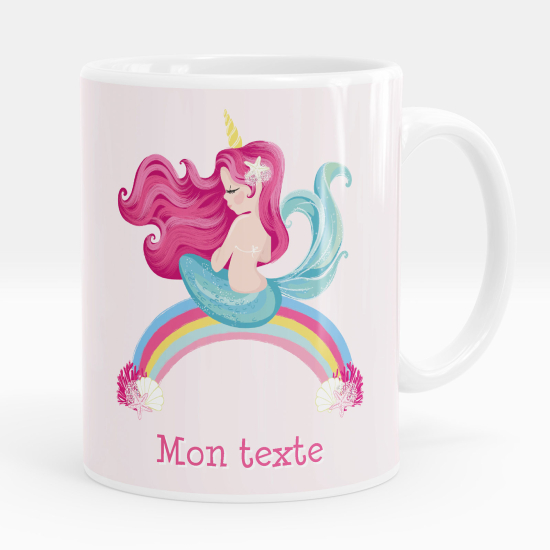 Personalized Mug - Rainbow Siren