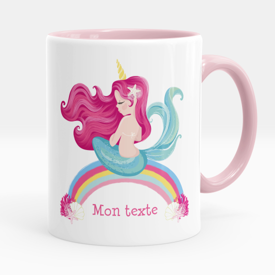 Personalized Mug - Rainbow Siren