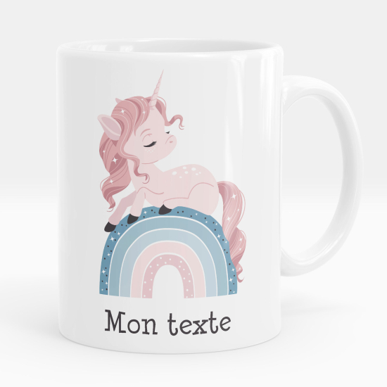 Personalized Mug - Rainbow Unicorn