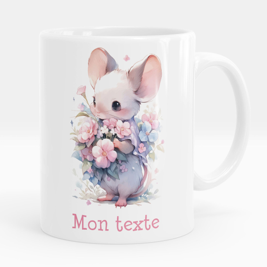 Personalized Mug - Smile flowers