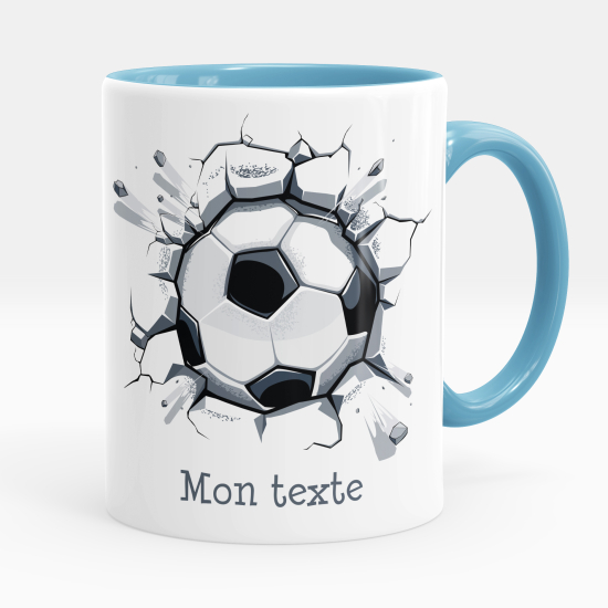 Personalized Mug - Soccer ball