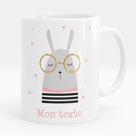 Personalized Mug - Spectacled llama