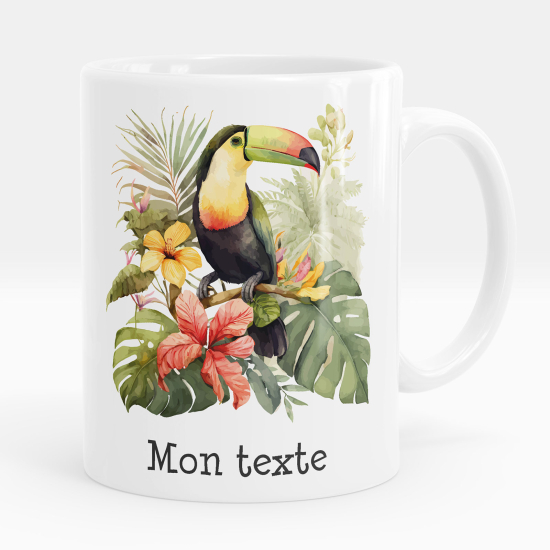 Personalized Mug - Tropical toucan