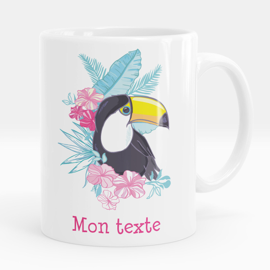 Personalized Mug - Tropical toucan