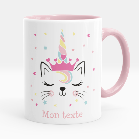 Personalized Mug - Unicorn cat