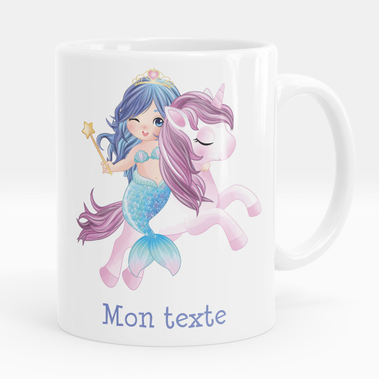 Personalized Mug - Unicorn Siren