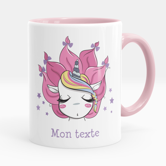 Personalized Mug - Unicorn Stars